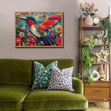 Patchwork Hummingbird Jigsaw Puzzle 1000 Pieces