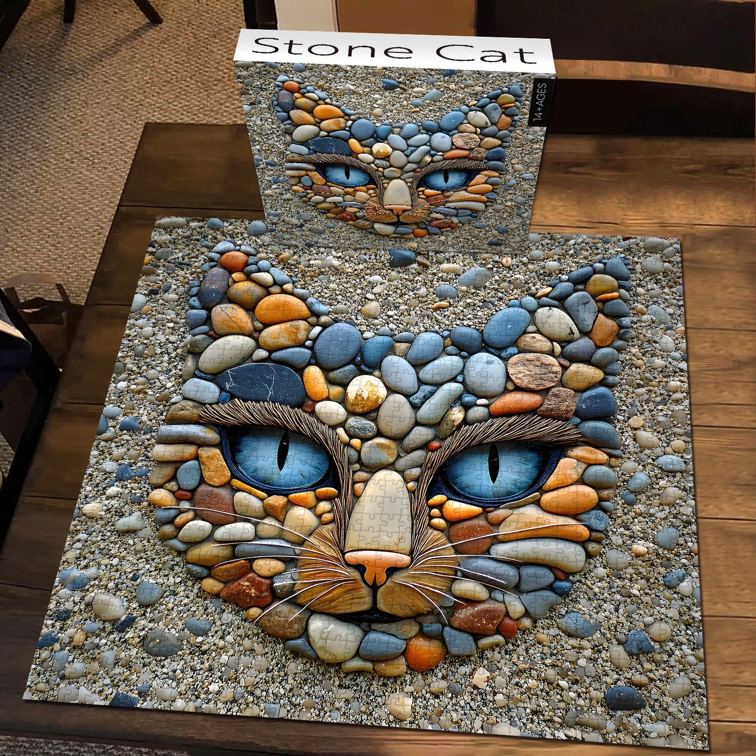 Stone Cat Jigsaw Puzzles 1000 Pieces