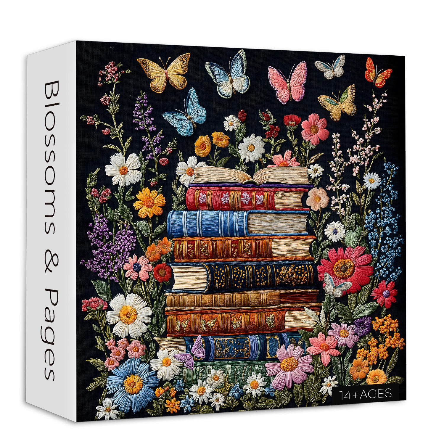 Blossoms & Pages Jigsaw Puzzle 1000 Pieces