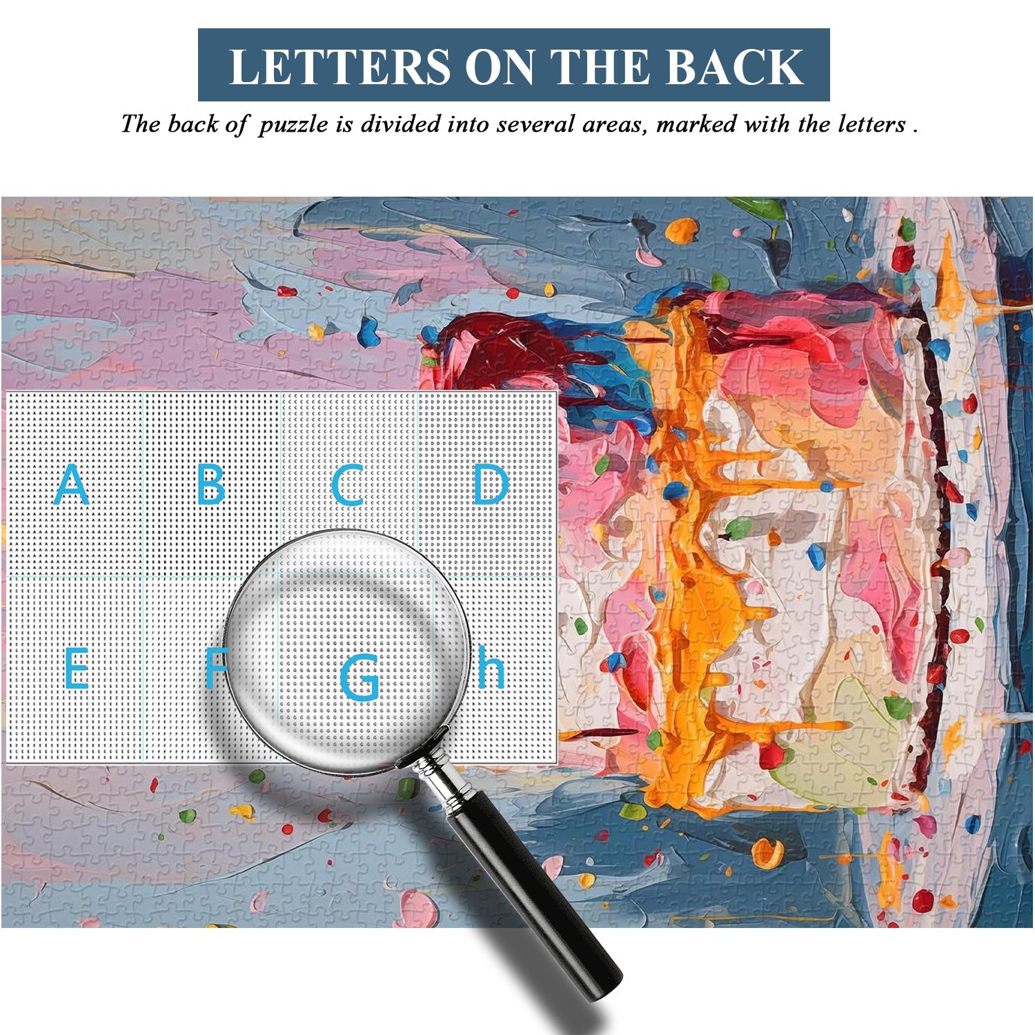Art Cake Jigsaw Puzzle 1000 Pieces