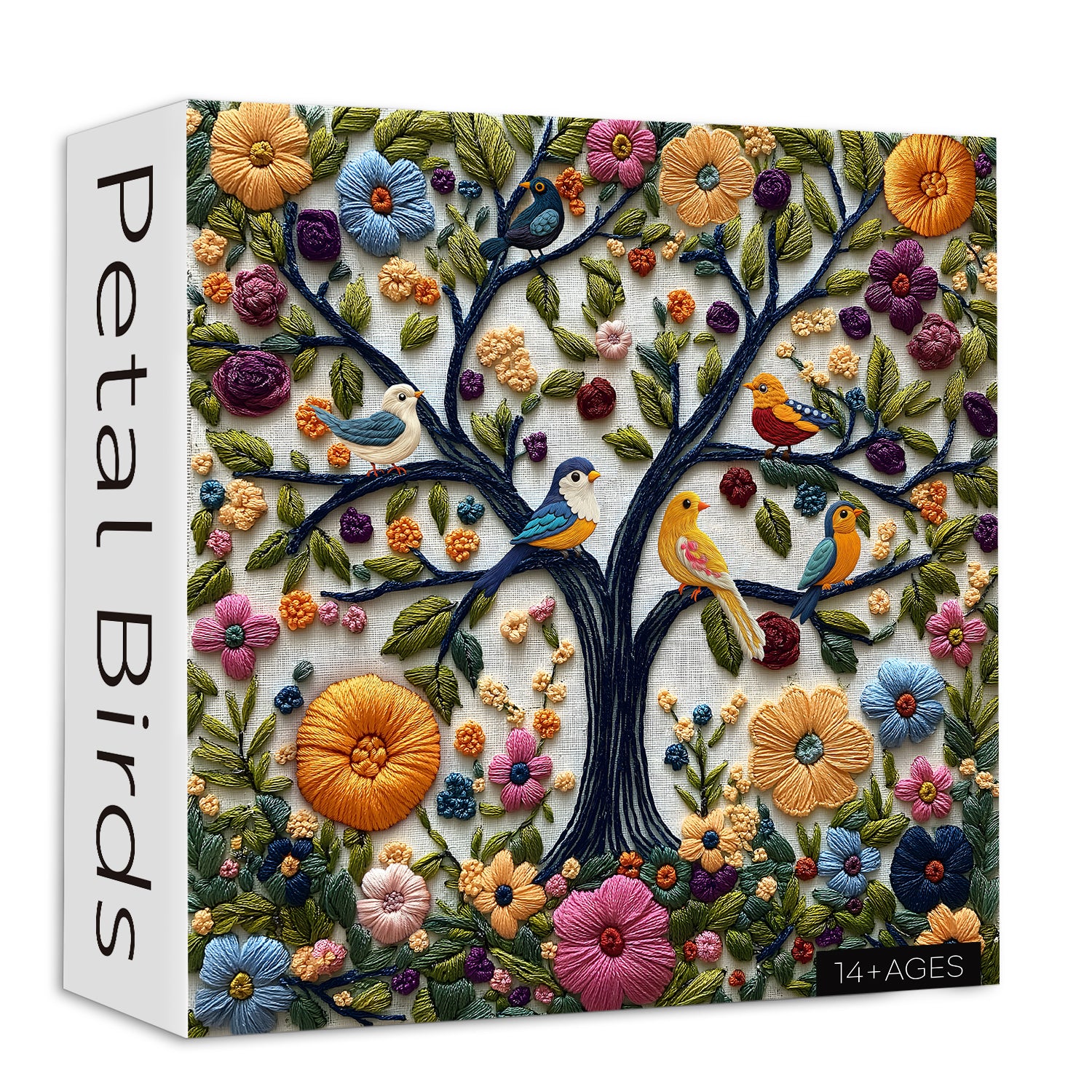 Petal Birds Jigsaw Puzzle 1000 Pieces