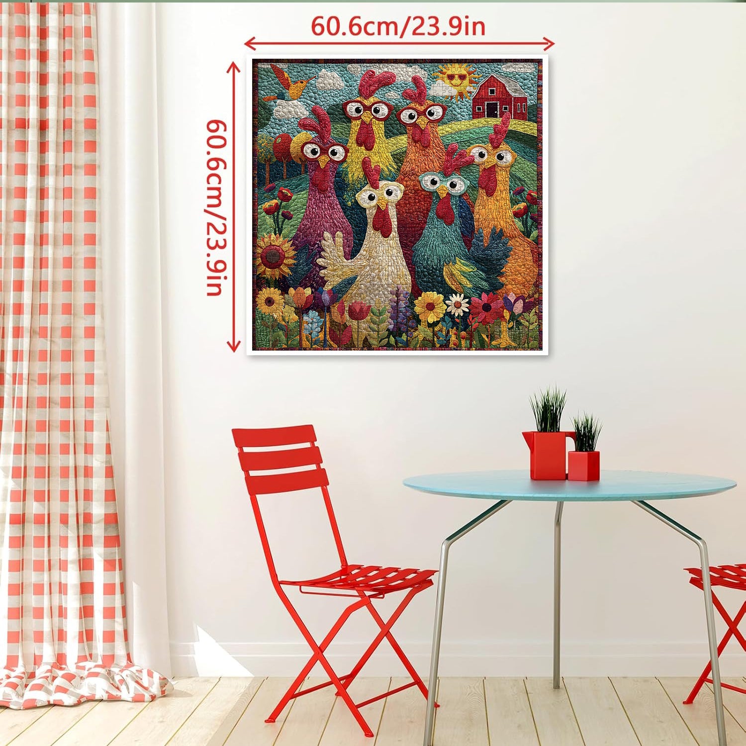 Funny Chicken Jigsaw Puzzle 1000 Pieces