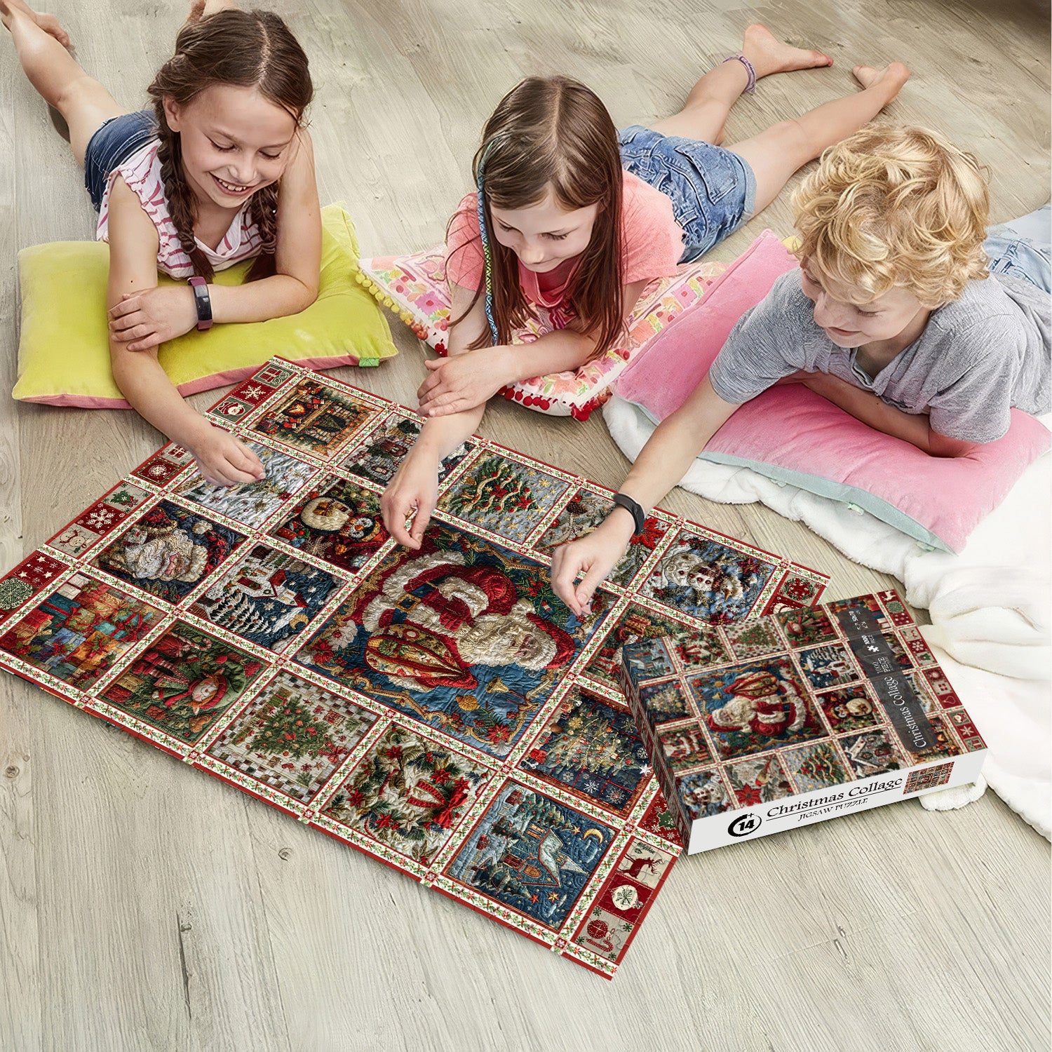 Christmas Collage Jigsaw Puzzle 1000 Pieces