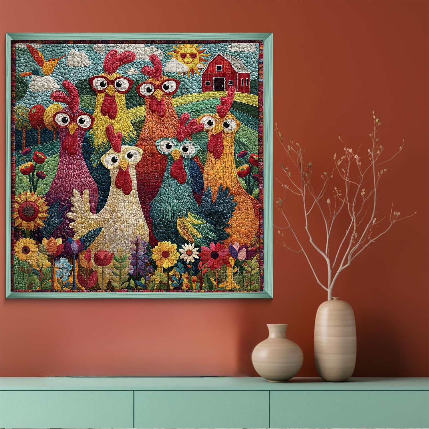 Funny Chicken Jigsaw Puzzle 1000 Pieces