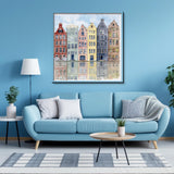 Canal Houses Jigsaw Puzzle 1000 Pieces