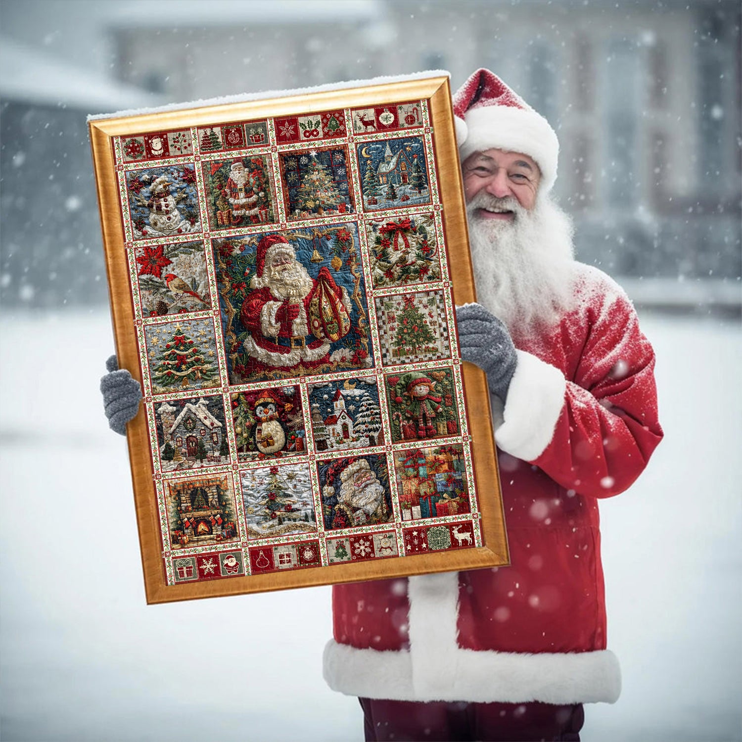 Christmas Collage Jigsaw Puzzle 1000 Pieces