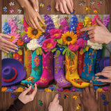Vibrant Petals Jigsaw Puzzle 1000 Pieces