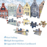Canal Houses Jigsaw Puzzle 1000 Pieces