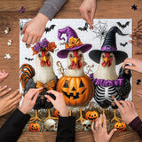 Halloween Trickster Chickens Jigsaw Puzzle 1000 Pieces