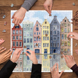 Canal Houses Jigsaw Puzzle 1000 Pieces