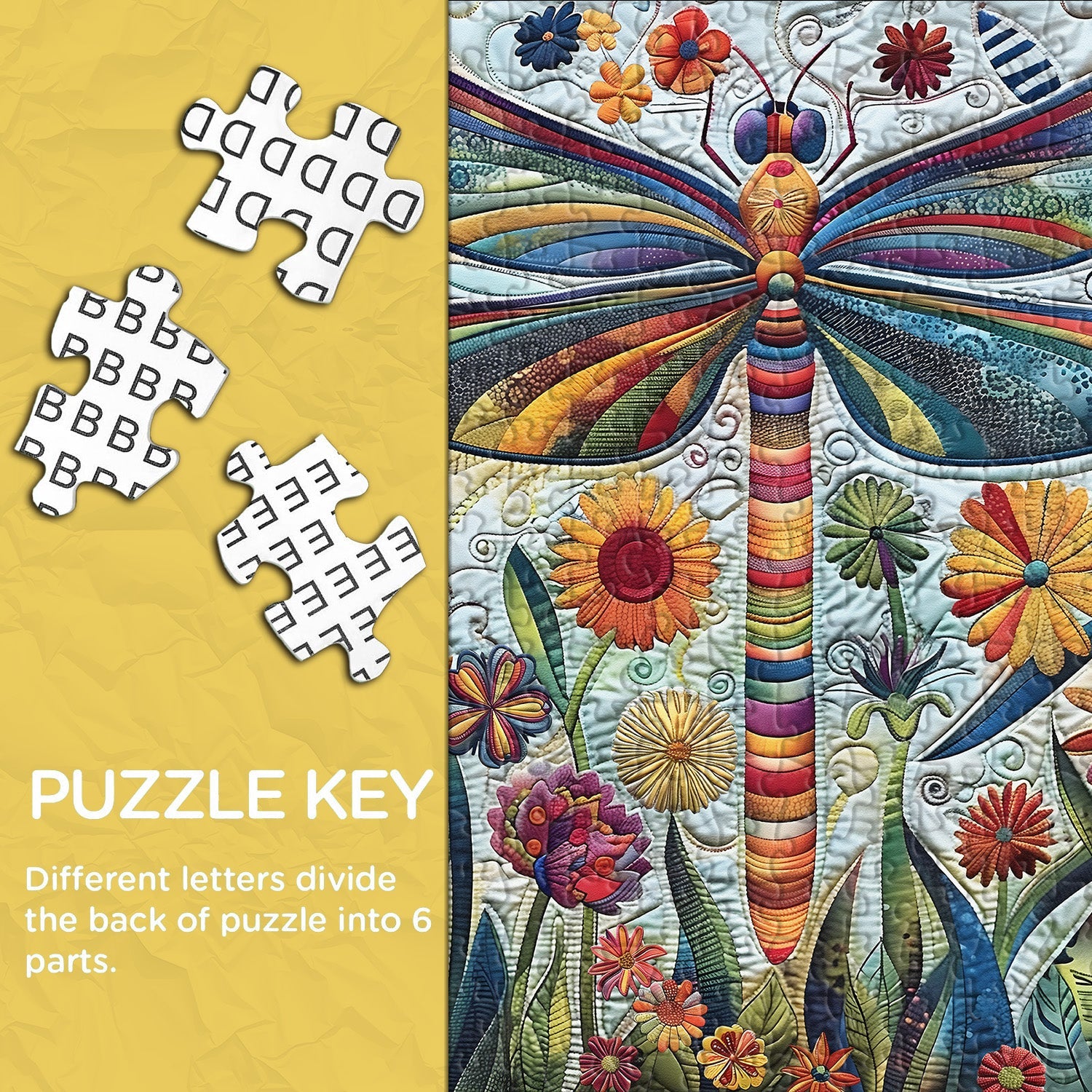 Dragonfly Garden Jigsaw Puzzle 1000 Pieces