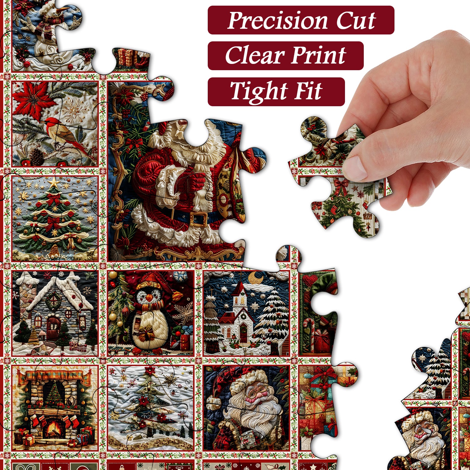 Christmas Collage Jigsaw Puzzle 1000 Pieces