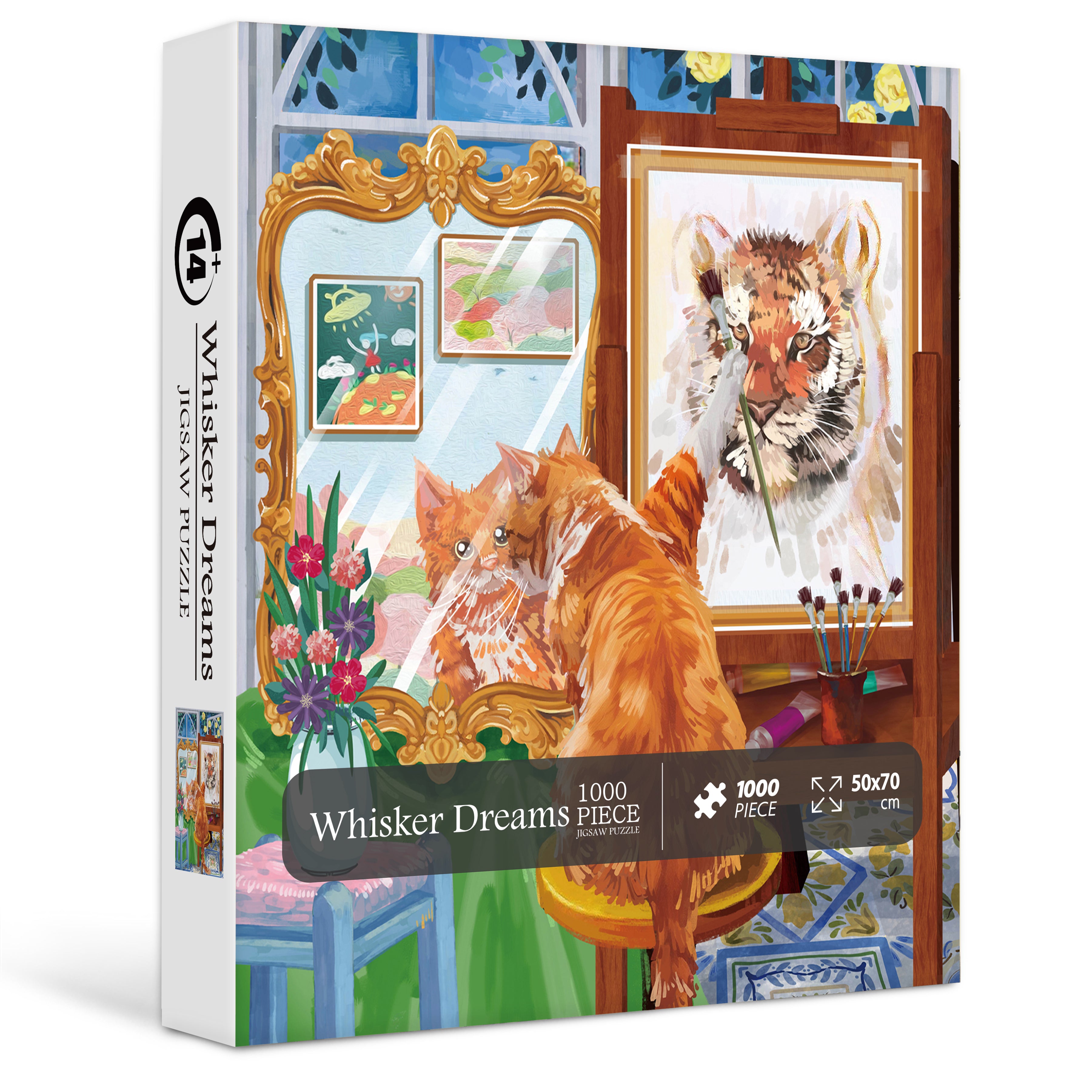 Bboldin® Whisker Dreams Jigsaw Puzzle 1000 Pieces