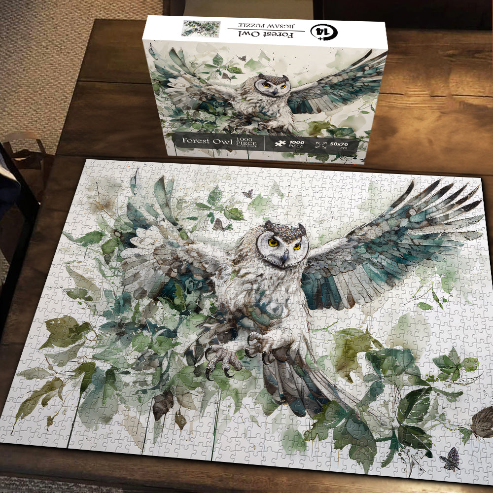 Bboldin® Forest Owl Jigsaw Puzzle 1000 Pieces