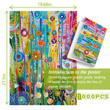 Blooms Freely Jigsaw Puzzle 1000 Pieces