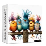 Cartoon Birds Jigsaw Puzzle 1000 Pieces