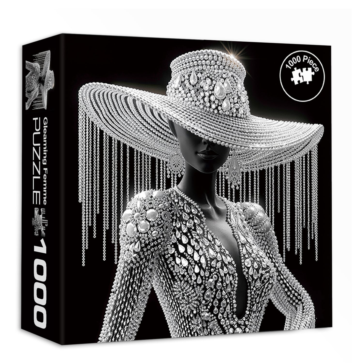 Gleaming Femme Jigsaw Puzzle 1000 Pieces