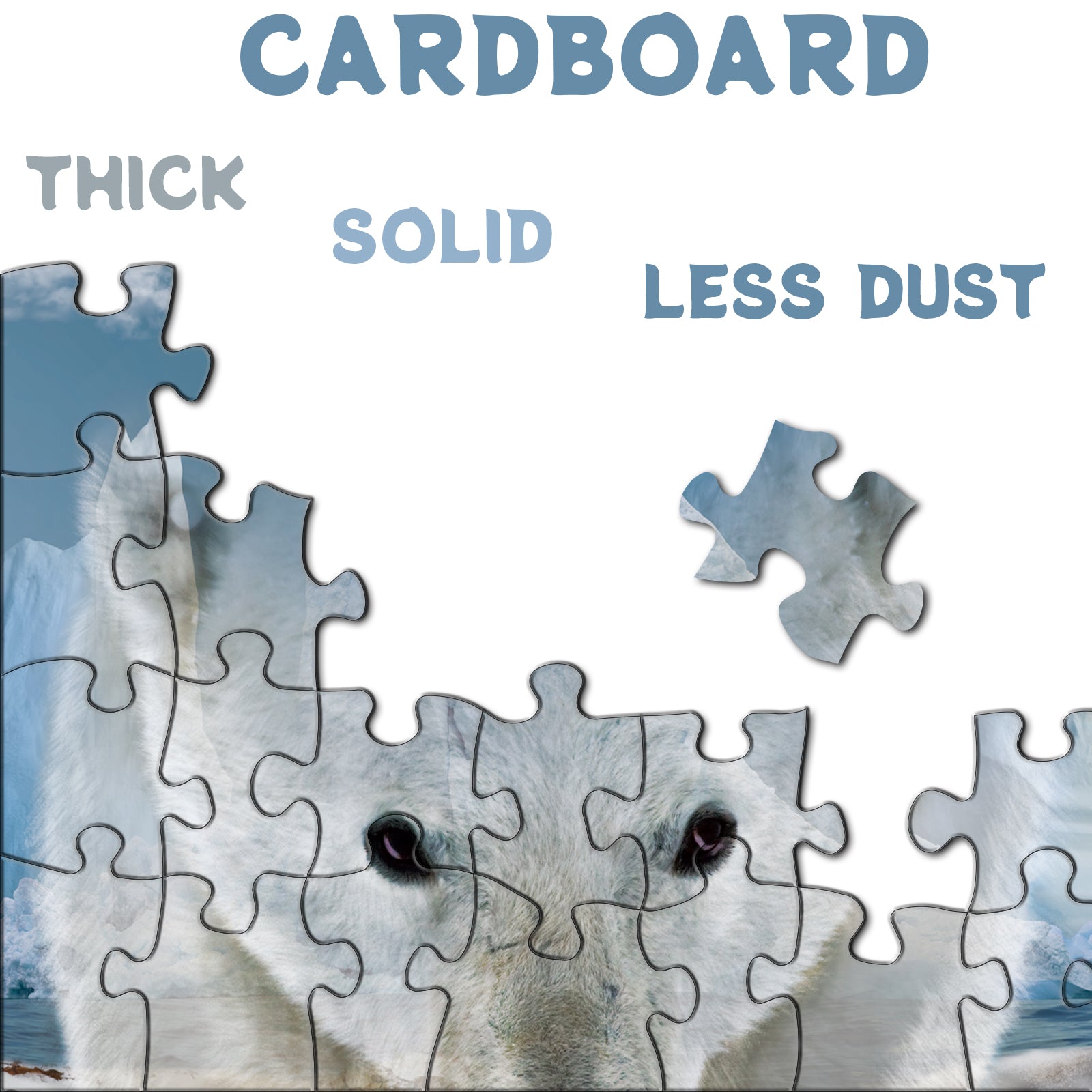 Bboldin® Iceberg Bear Jigsaw Puzzles 1000 Pieces