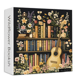 Wildblumen -Bücherregal -Puzzle 1000 Stücke