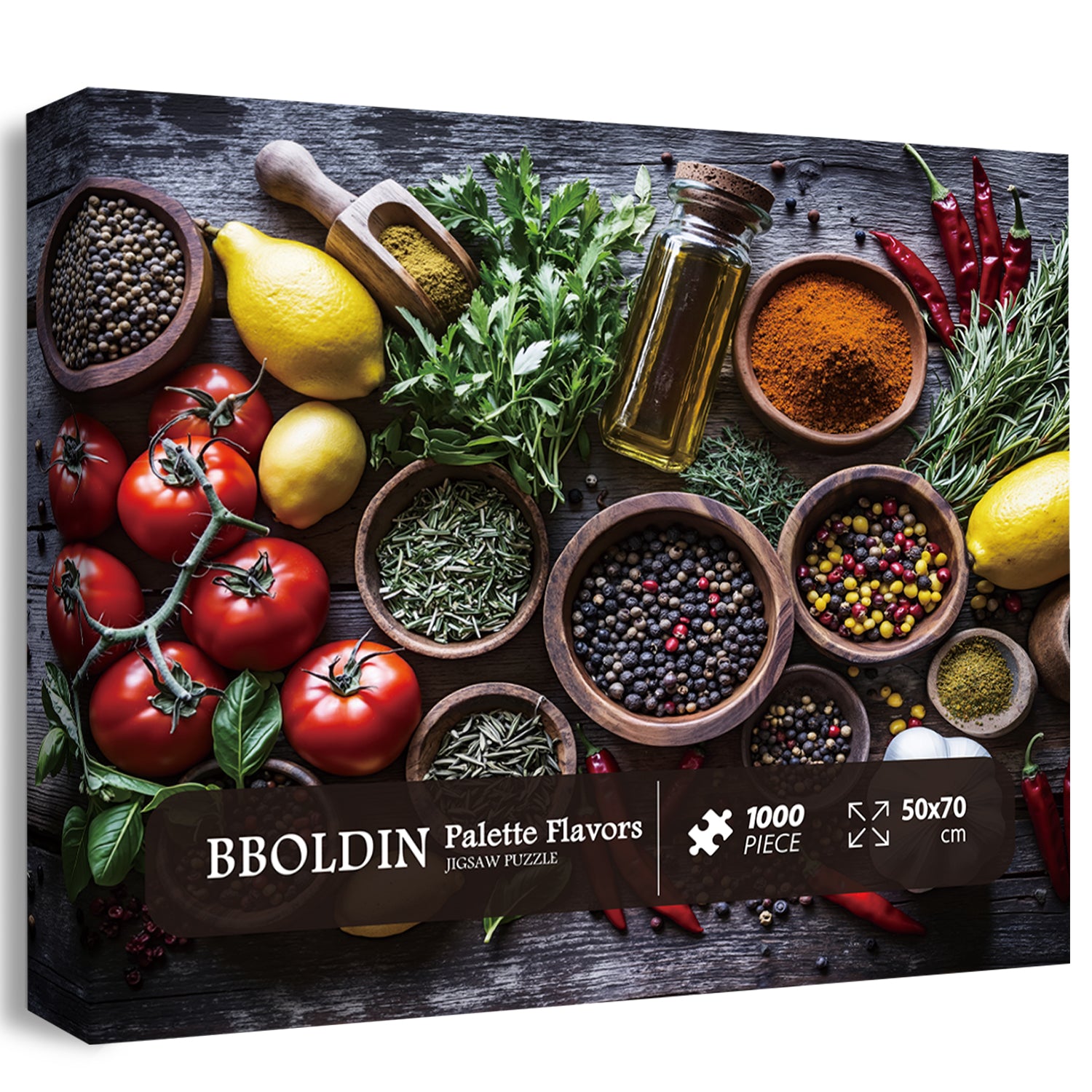 Palette Flavors Jigsaw Puzzle 1000 Pieces