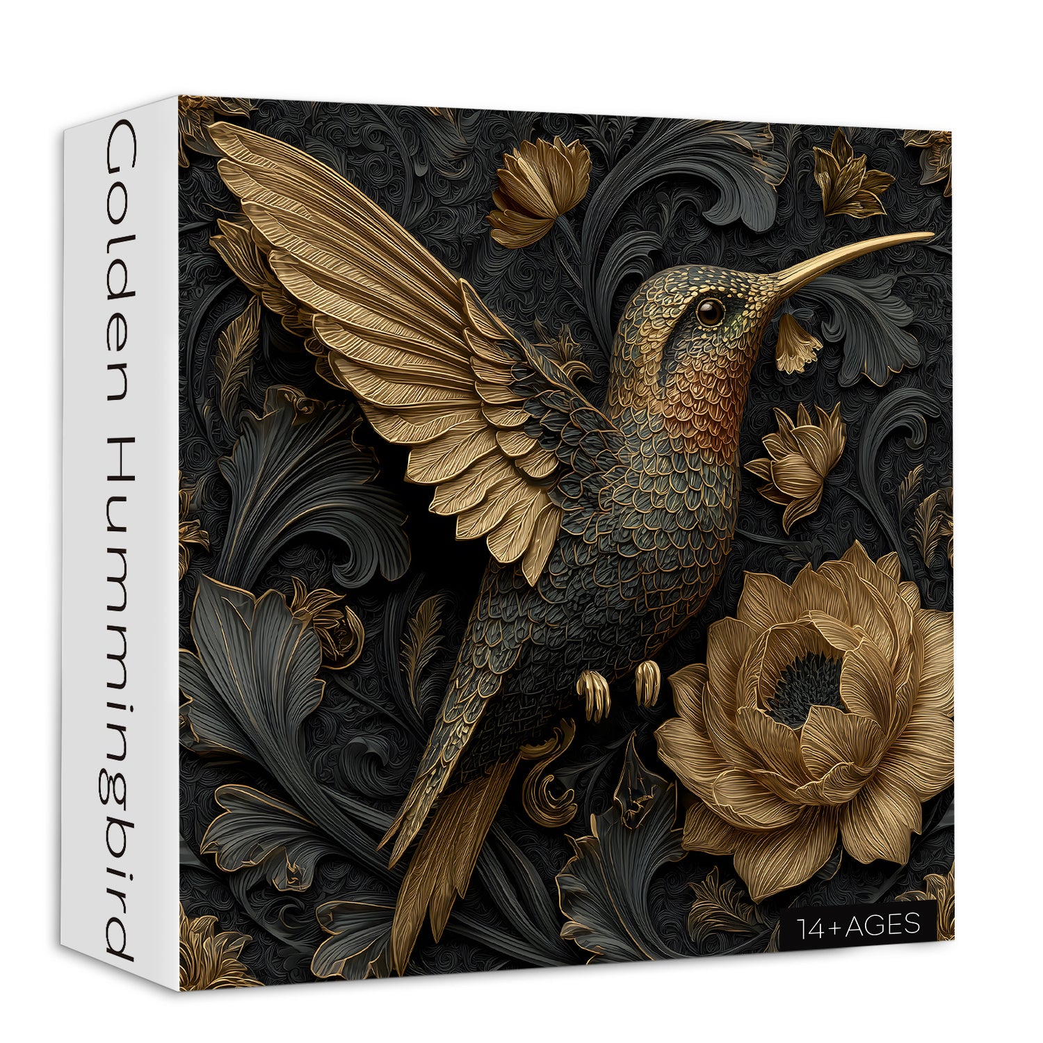Golden Hummingbird Jigsaw Puzzle 1000 Pieces
