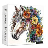 Blumenpferd Puzzle 1000 Stücke