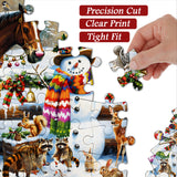 Christmas Animal Jigsaw Puzzles 1000 Pieces