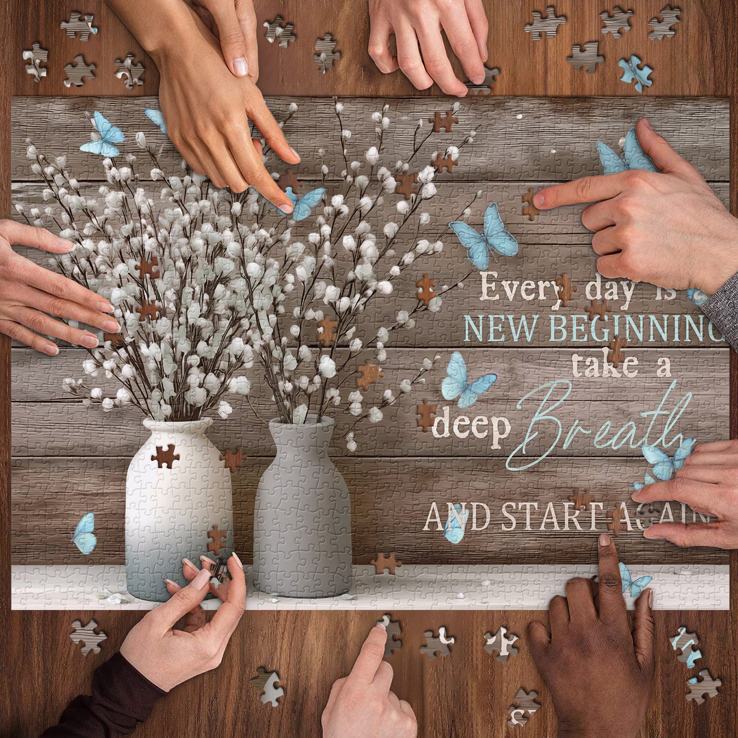 Inhale Newness Jigsaw Puzzle 1000 Pieces