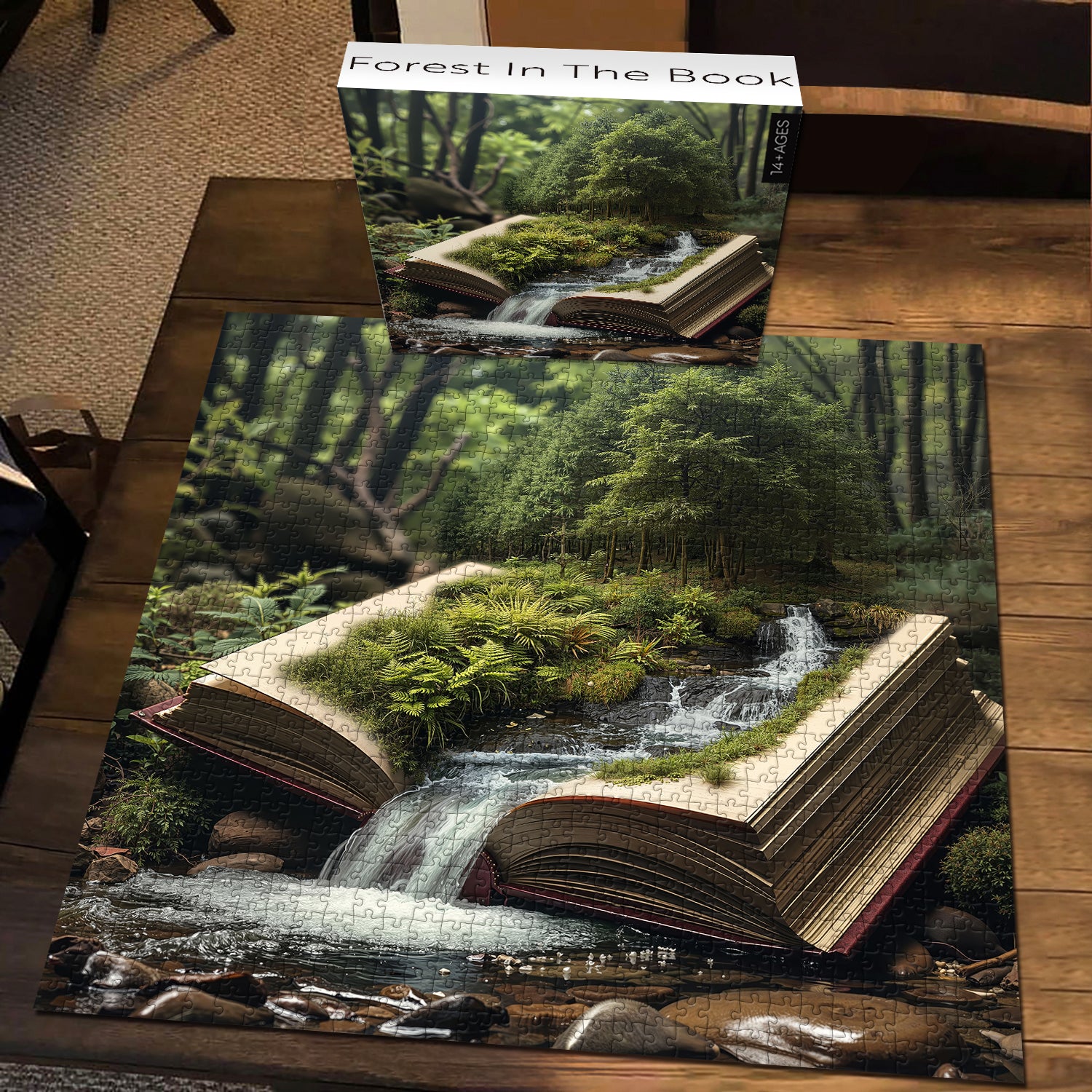 Forest In The Book Jigsaw Puzzle 1000 Pieces
