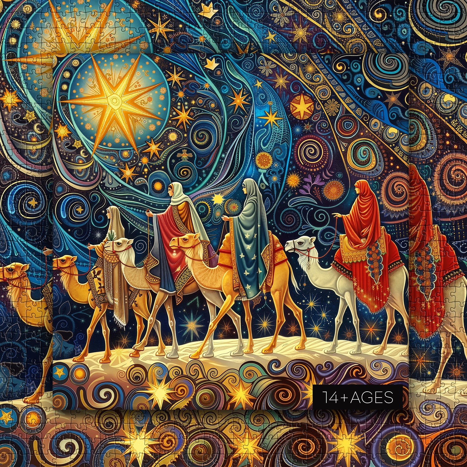 Starry Night Traveler Jigsaw Puzzle 1000 Pieces