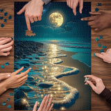 Mondleuchten Serenade Jigsaw Puzzle 1000 Stücke
