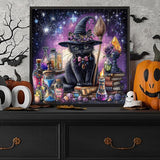 Meow Starry Night Jigsaw Puzzle 1000 Pieces