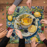 Floral Tea Talk Jigsaw Puzzle 1000 Pieces