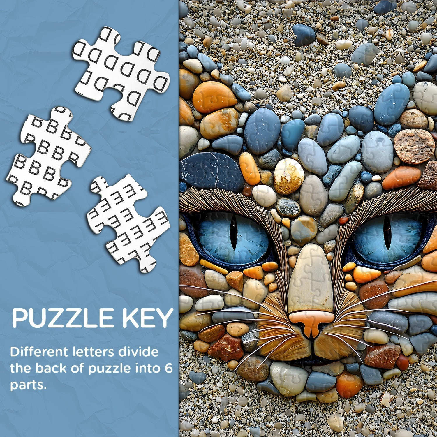Stone Cat Jigsaw Puzzles 1000 Pieces