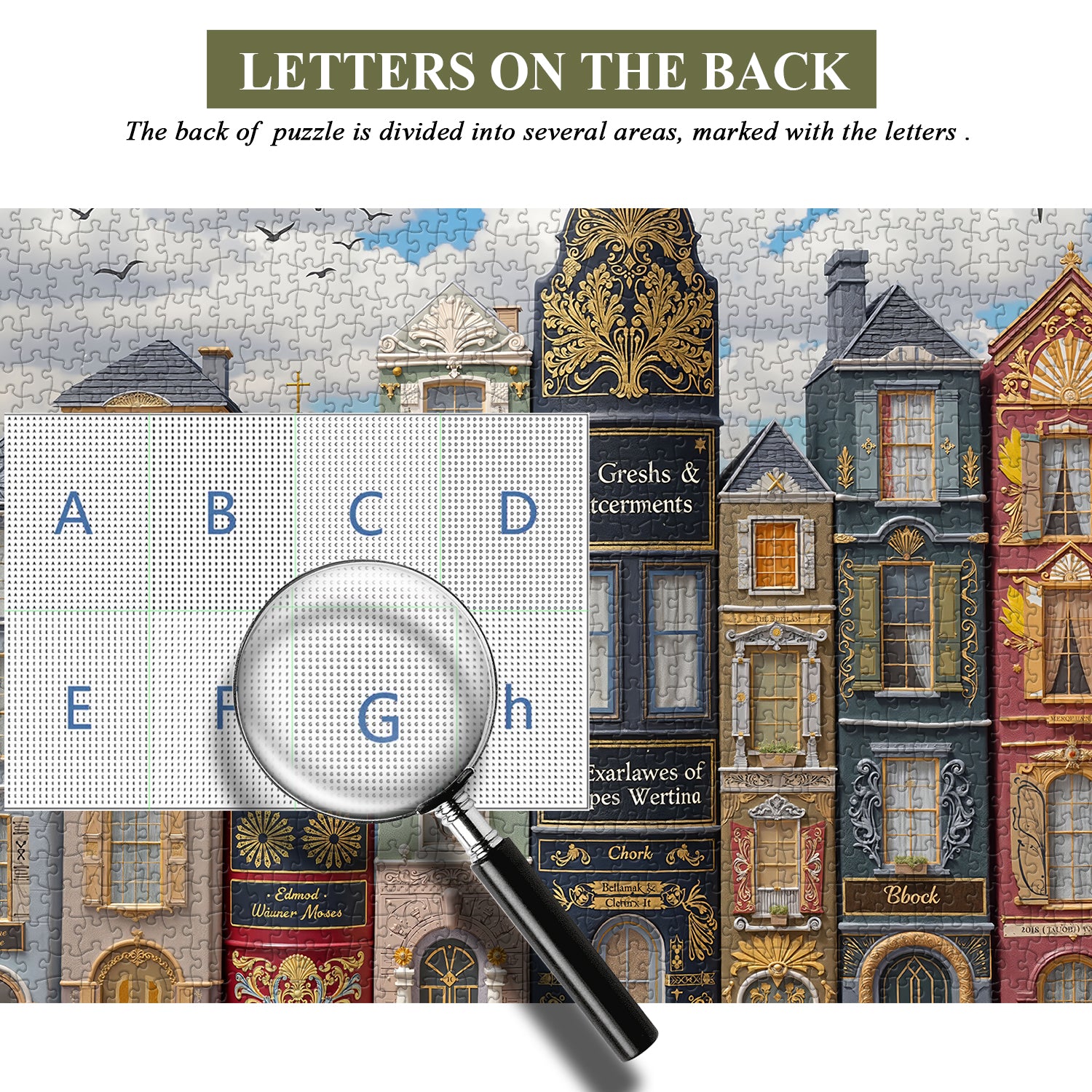 Literary Town Jigsaw Puzzle 1000 Pieces