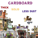 Bboldin® Street Flower Ausstellung Jigsaw Puzzle 1000 Stücke