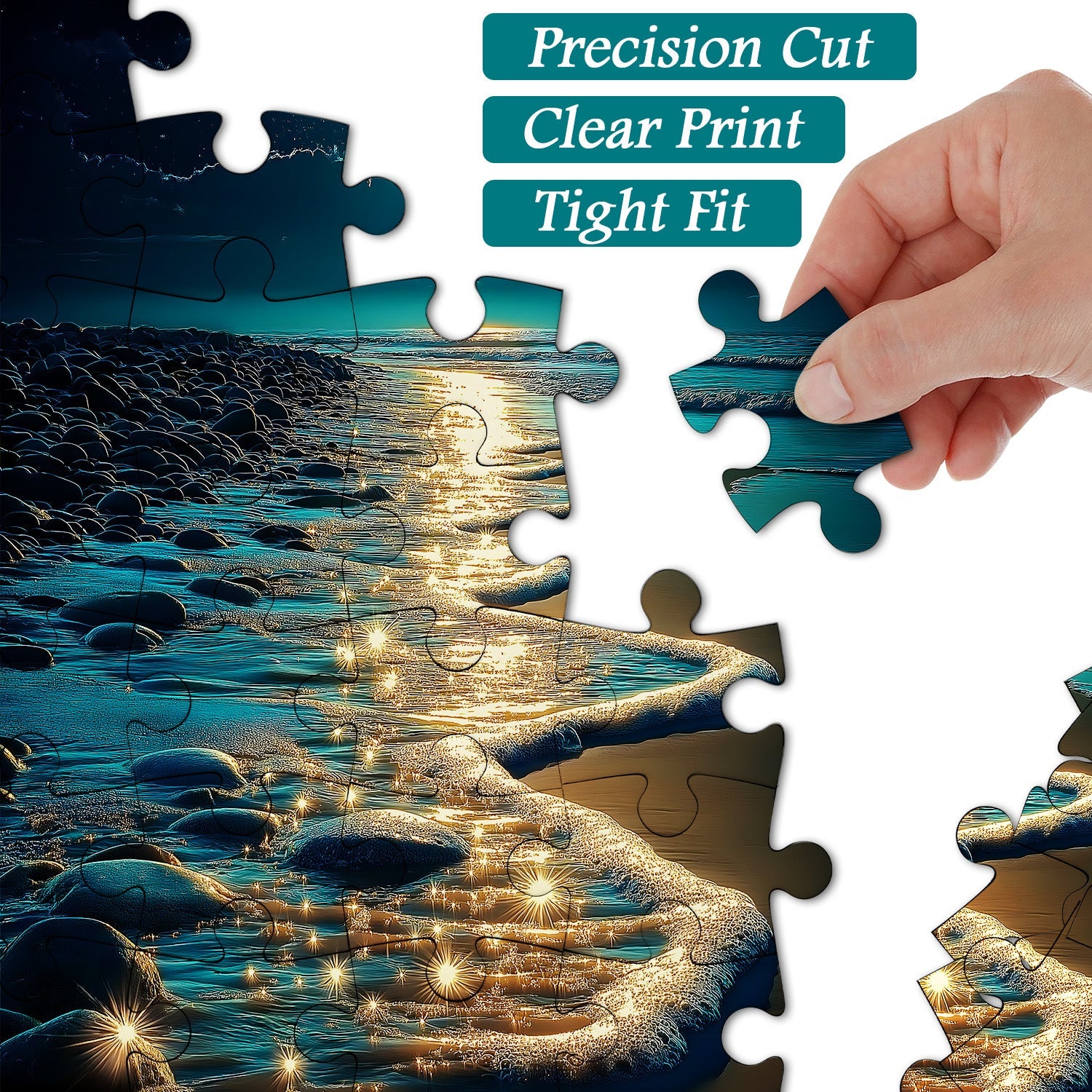Mondleuchten Serenade Jigsaw Puzzle 1000 Stücke