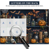 Spooky Bookshelf Nights Jigsaw Puzzle 1000 Pieces