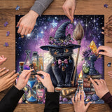 Meow Starry Night Jigsaw Puzzle 1000 Pieces