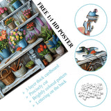 Flower Room Scene Jigsaw Puzzle 1000 Pieces