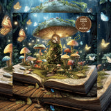 Fantasy Mushroom Book Jigsaw Puzzle 1000 Pieces