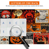 Halloween Retro Poster Puzzle 1000 Teile