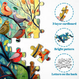 Blooming Flock jigsaw puzzle 1000 pieces