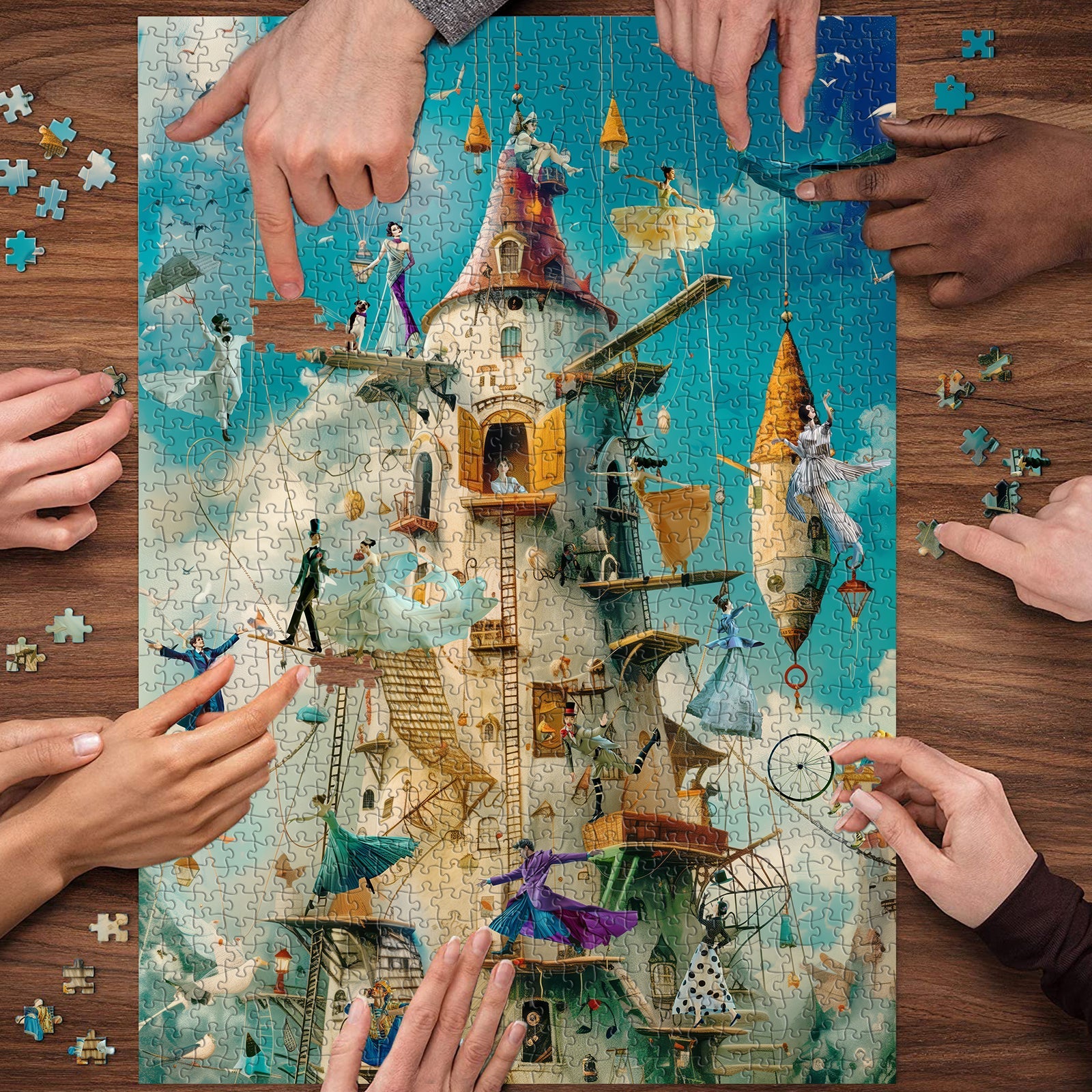 Circus of Arts Jigsaw Puzzle 1000 Piece