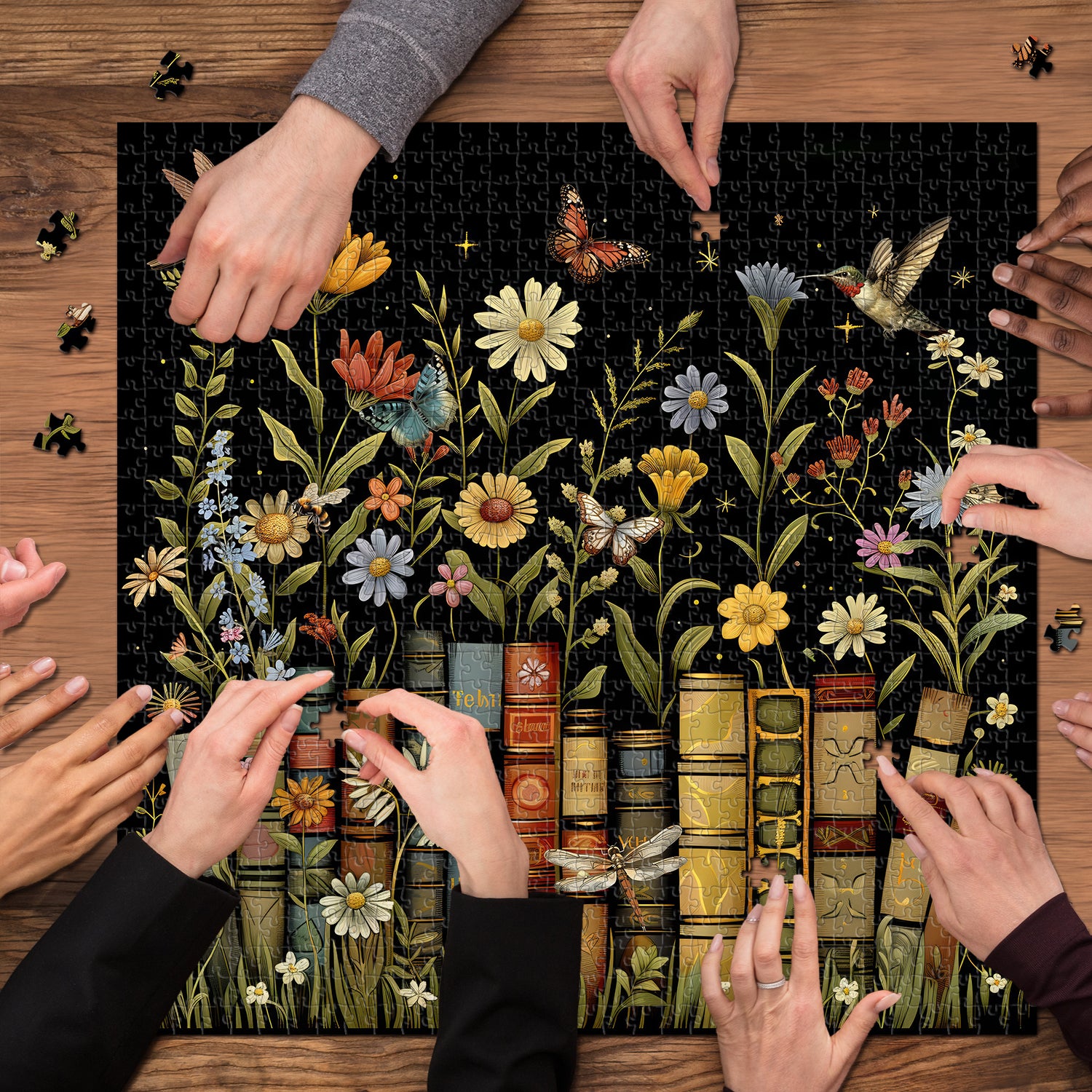 Fleurs de sagesse Puzzle de puzzle 1000 pièces