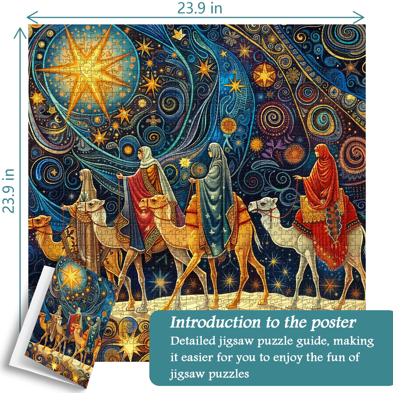 Starry Night Traveler Jigsaw Puzzle 1000 Pieces