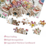 Elegantes Kuhpuzzle 1000 Stücke