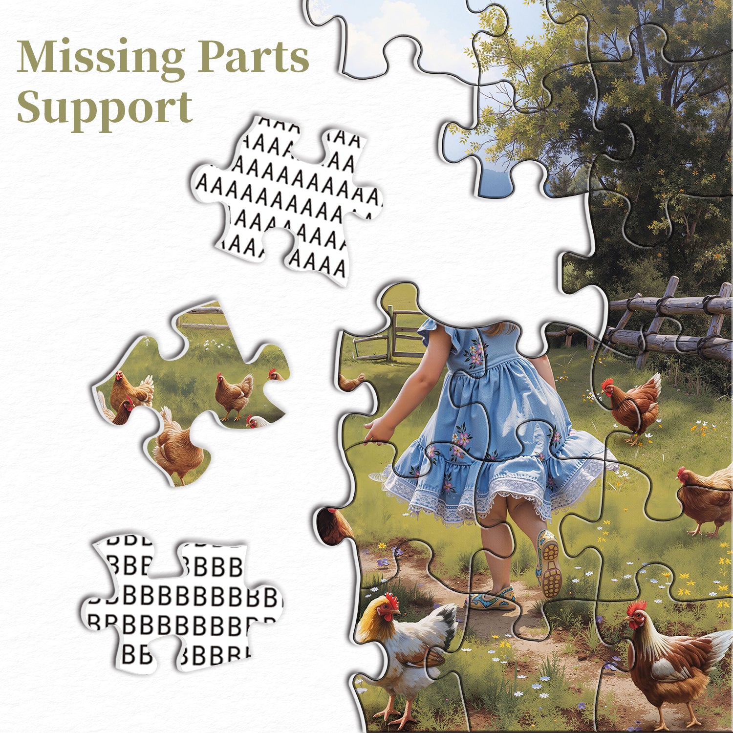 Farm Freshness Jigsaw Puzzle 1000 Pieces