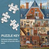 Autumn Retro Villa Jigsaw Puzzle 1000 Pieces