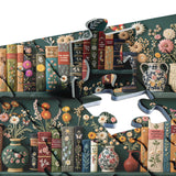 Blooming Bookshelf Jigsaw Puzzle 1000 Pieces